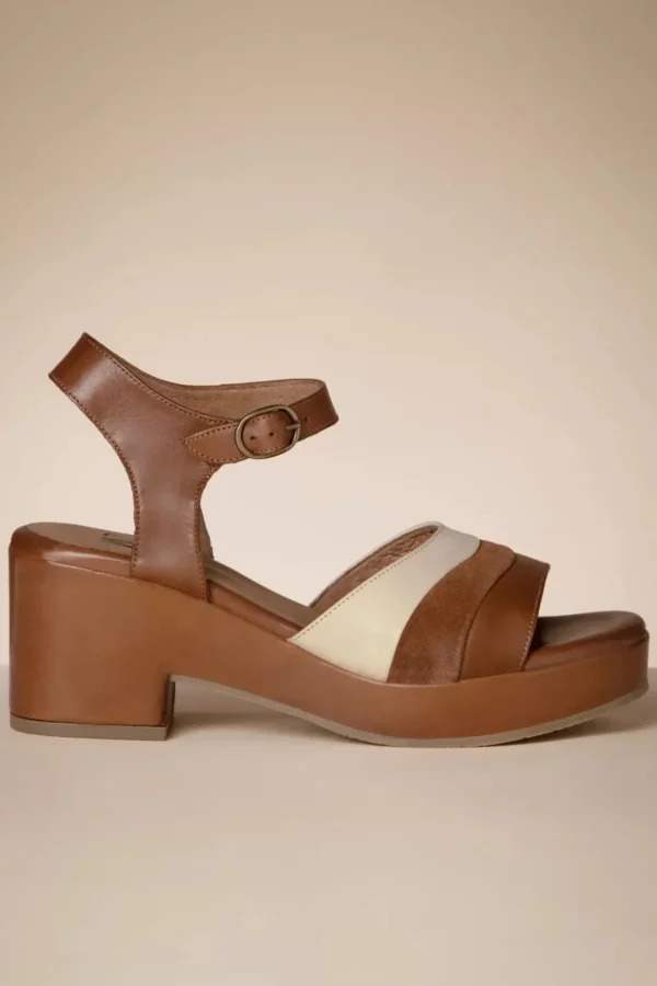 Outlet Miz Mooz Gala Clog Sandalen In Brandy