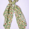 Fashion Banned Retro Geraldine Scrunchie In Groen