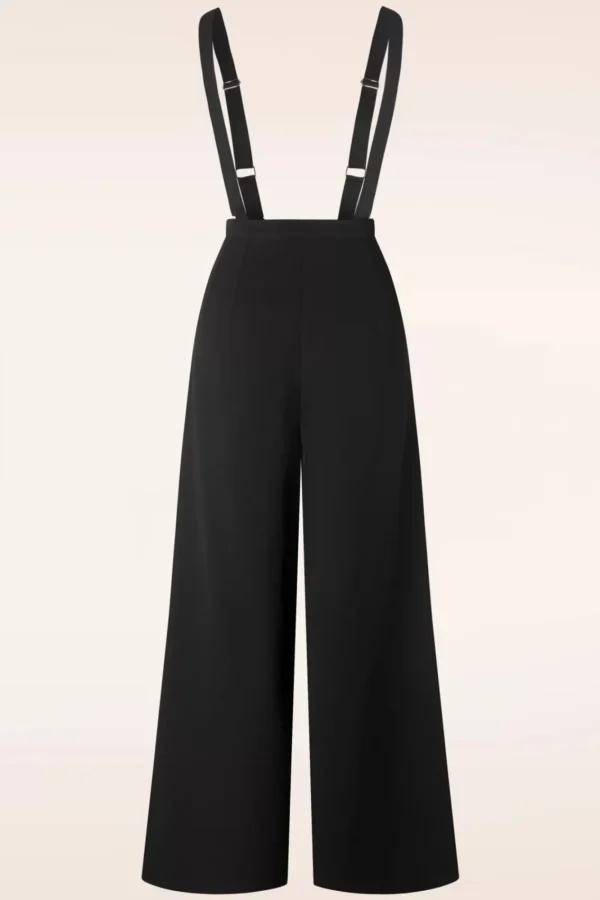 Sale Collectif Clothing Glynda Broek In Zwart
