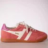 Discount Gola Elan Suede Sneakers In Koraal