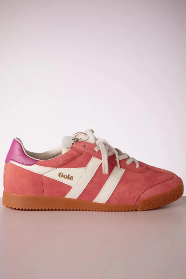 Discount Gola Elan Suede Sneakers In Koraal