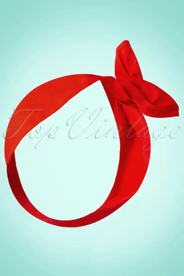 Shop Be Bop a Hairbands Haarsjaal In Rood