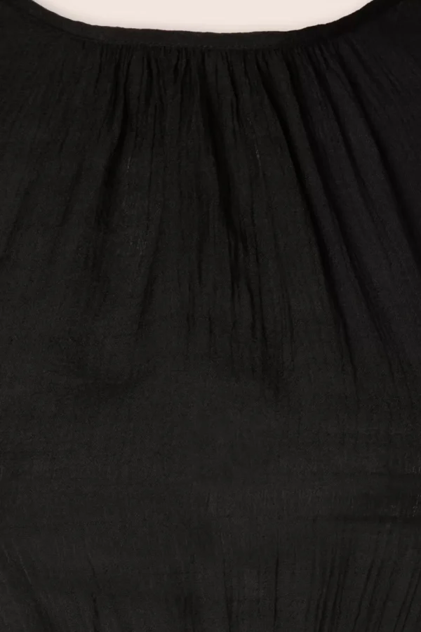 Sale Compania Fantastica Hannah Maxi Jurk In Zwart