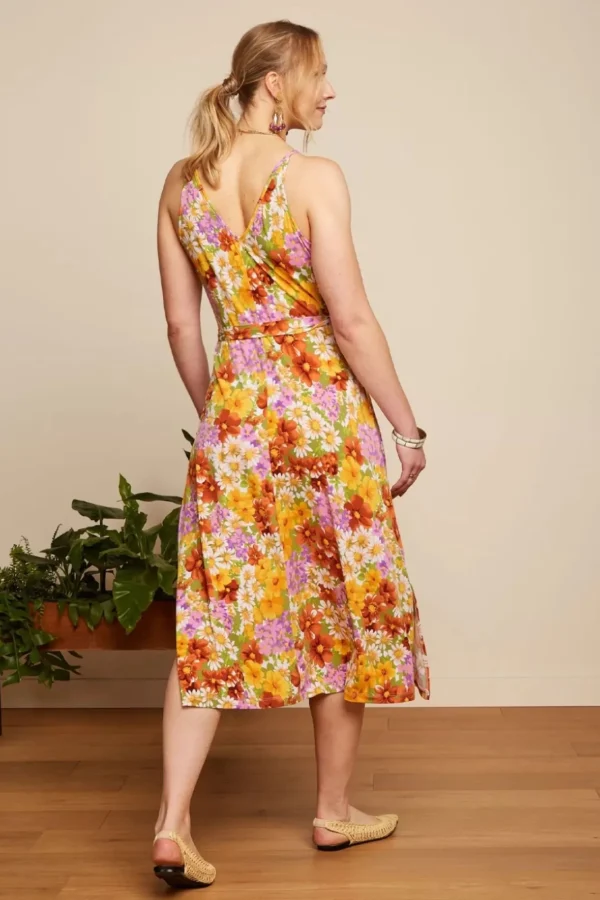 Best Sale King Louie Hazel Marini Jurk In Tuscan Geel