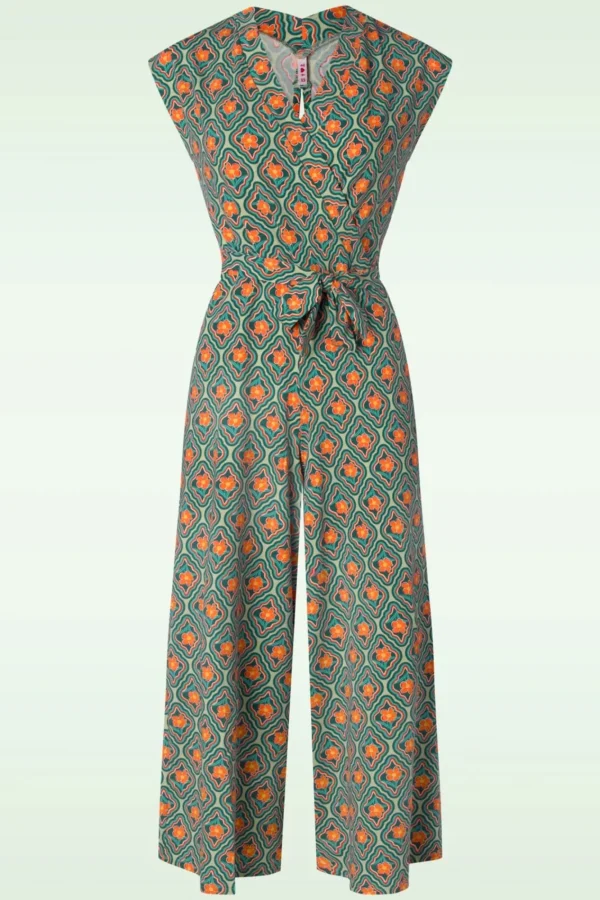 Cheap Blutsgeschwister Hello Fritjes Jumpsuit In Flowers Mirror Of Joy