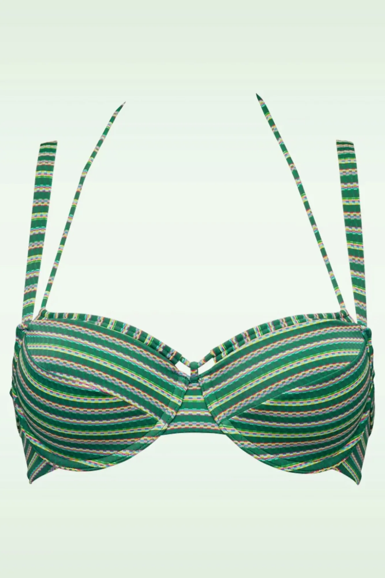 holi_vintage_balconette_b_1.webp Hot Marlies Dekkers Holi Vintage Balconette Bikini Top In Botanisch Groen