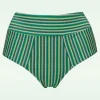 New Marlies Dekkers Holi Vintage High Waist Bikini Broekje In Botanisch Groen
