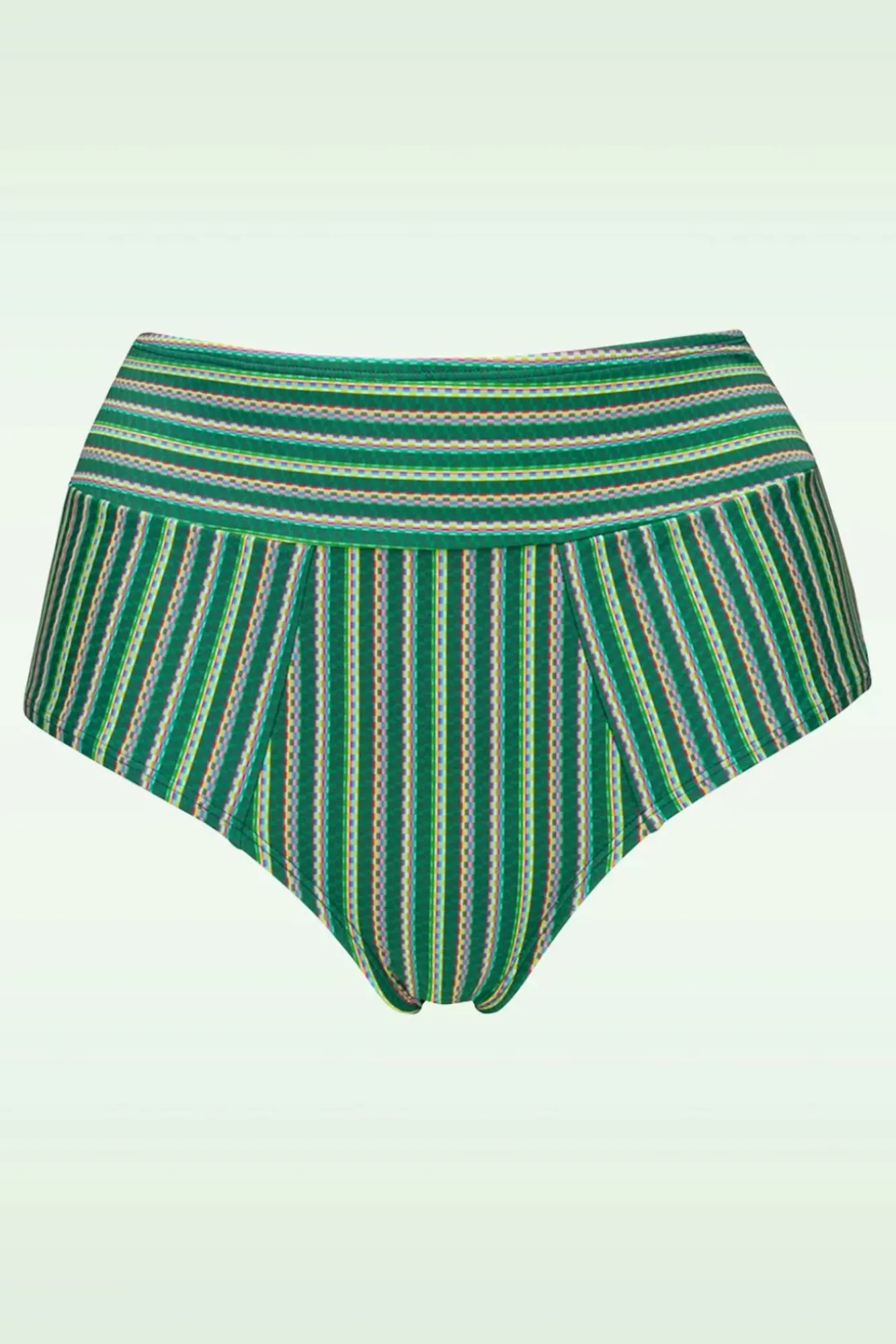 holi_vintage_high_waist_b_0.webp New Marlies Dekkers Holi Vintage High Waist Bikini Broekje In Botanisch Groen