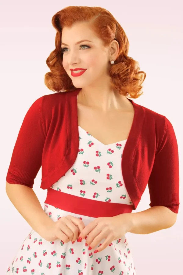 Discount Banned Retro Hudson Bolero In Donkerrood