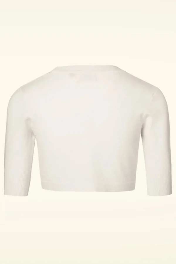 Online Banned Retro Hudson Bolero In Ivoorwit