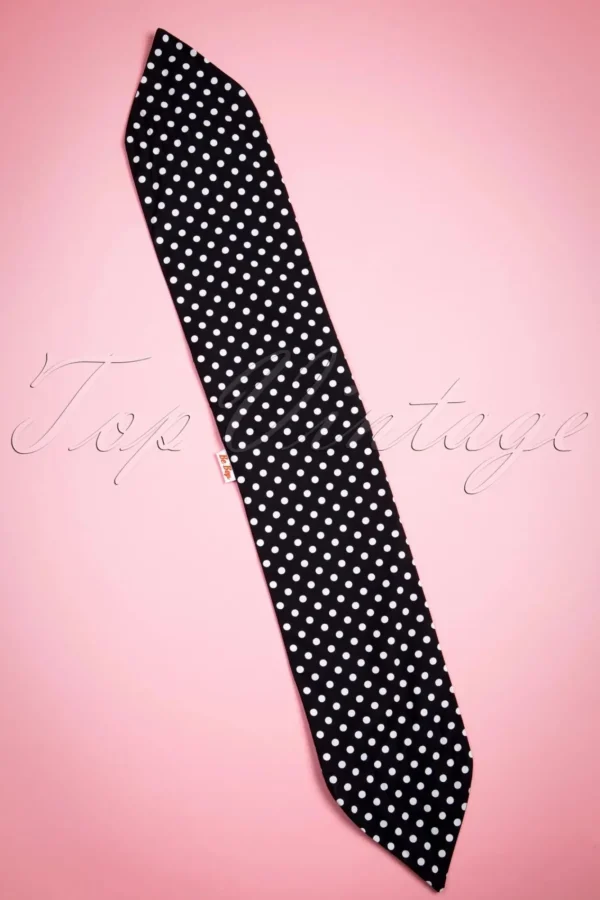 Cheap Be Bop a Hairbands I Want Polkadots In My Hair Sjaal In Zwart