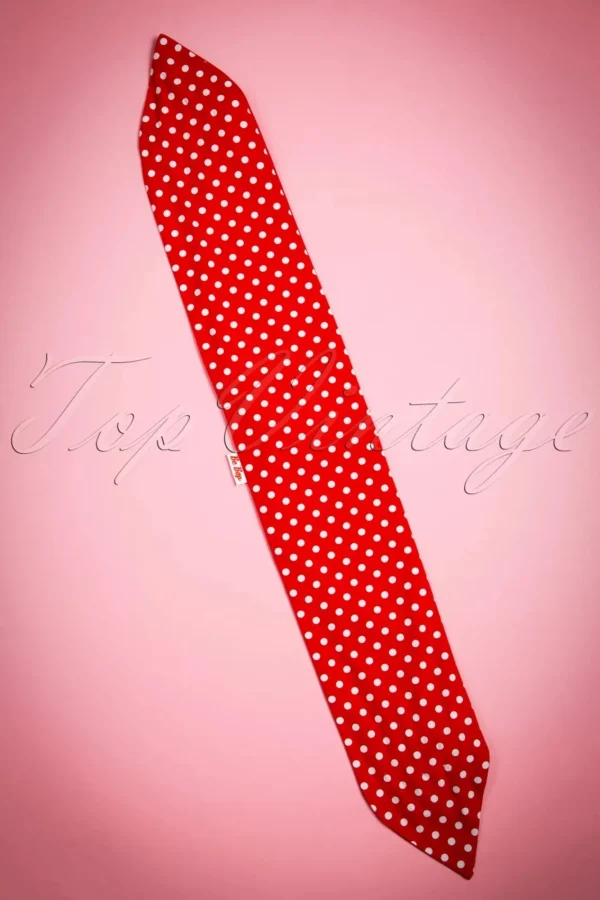 Cheap Be Bop a Hairbands Ik Wil Polkadots In Mijn Haarsjaal In Rood