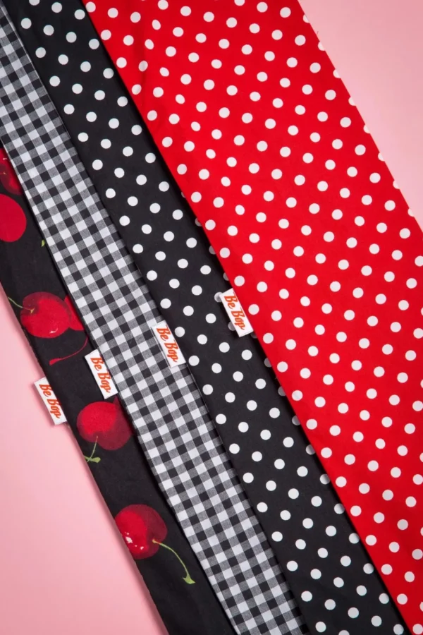 Cheap Be Bop a Hairbands Ik Wil Polkadots In Mijn Haarsjaal In Rood