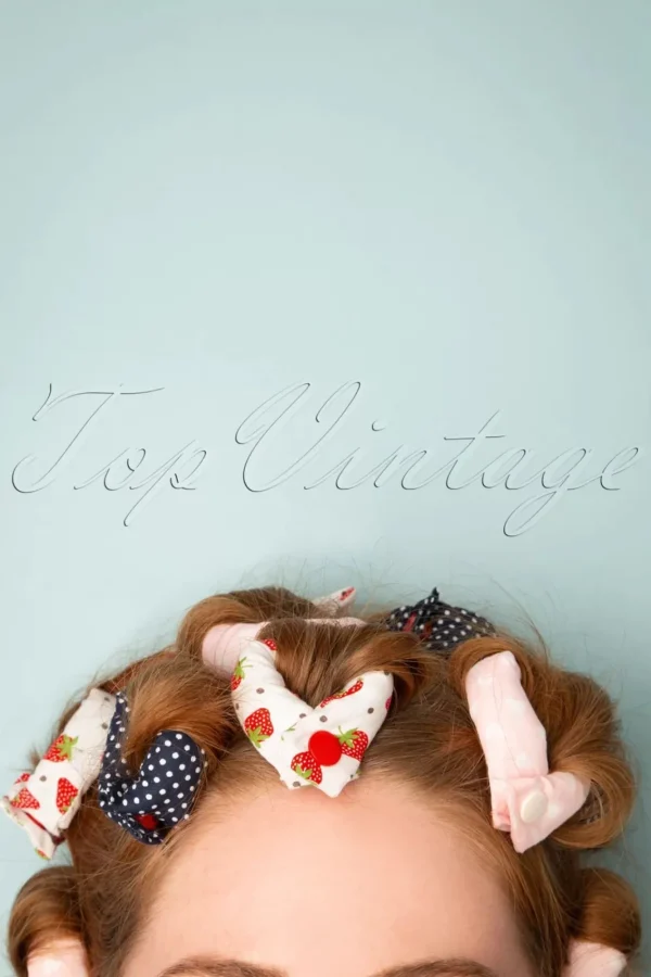 Best Lieblingsstucke By JuttaVerena In My Heart - Set Van 12 Krulspelden In Roze