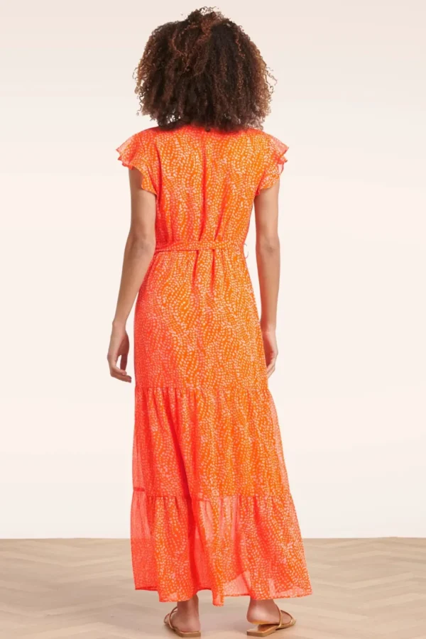 Outlet Smashed Lemon Ivy Maxi Jurk In Oranje