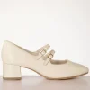 Shop Tamaris Janey Pumps Van Leder In Creme