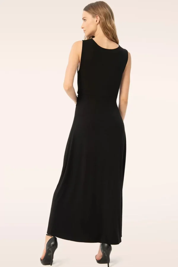 Clearance Surkana Jasmine Maxi Jurk In Zwart