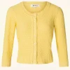 Shop Mak Sweater Jennie Vest In Babygeel