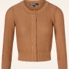 Sale Mak Sweater Jennie Vest In Camel