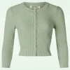 Cheap Mak Sweater Jennie Vest In Duck Egg Groen