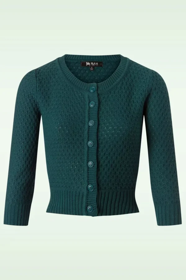 New Mak Sweater Jennie Vest In Pauw