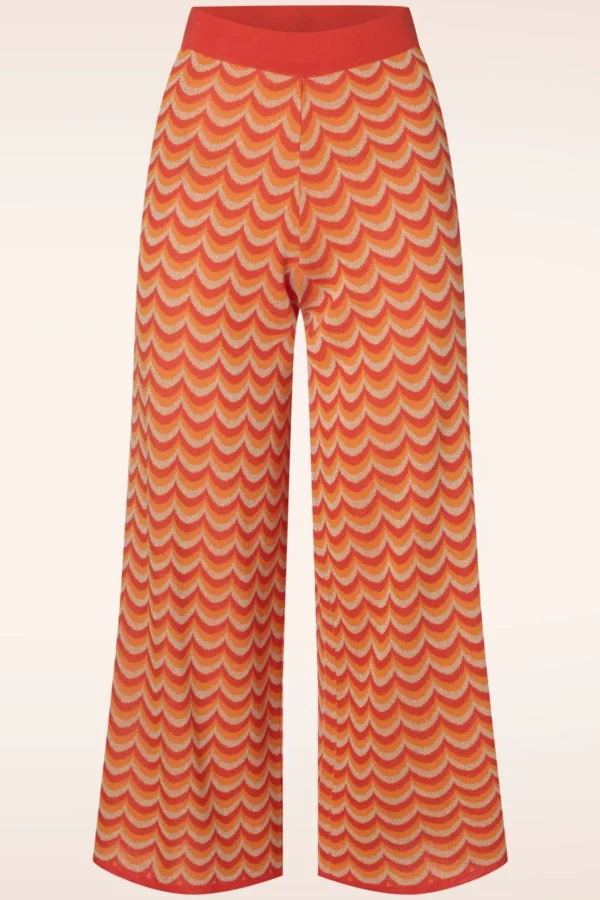 Fashion WNT Collection Jessie Waves Broek In Oranje