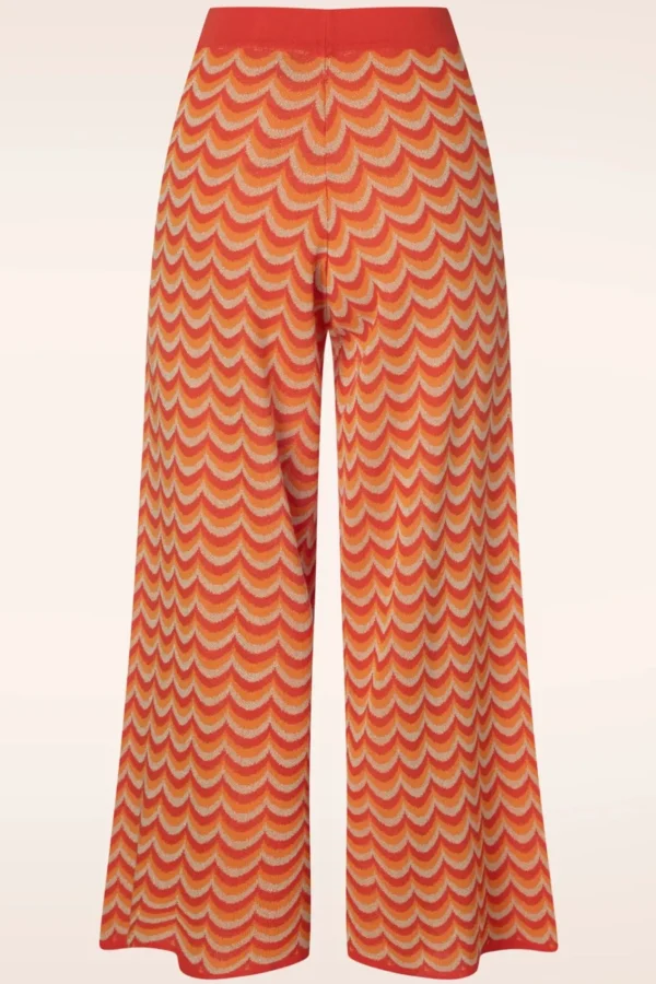 Fashion WNT Collection Jessie Waves Broek In Oranje