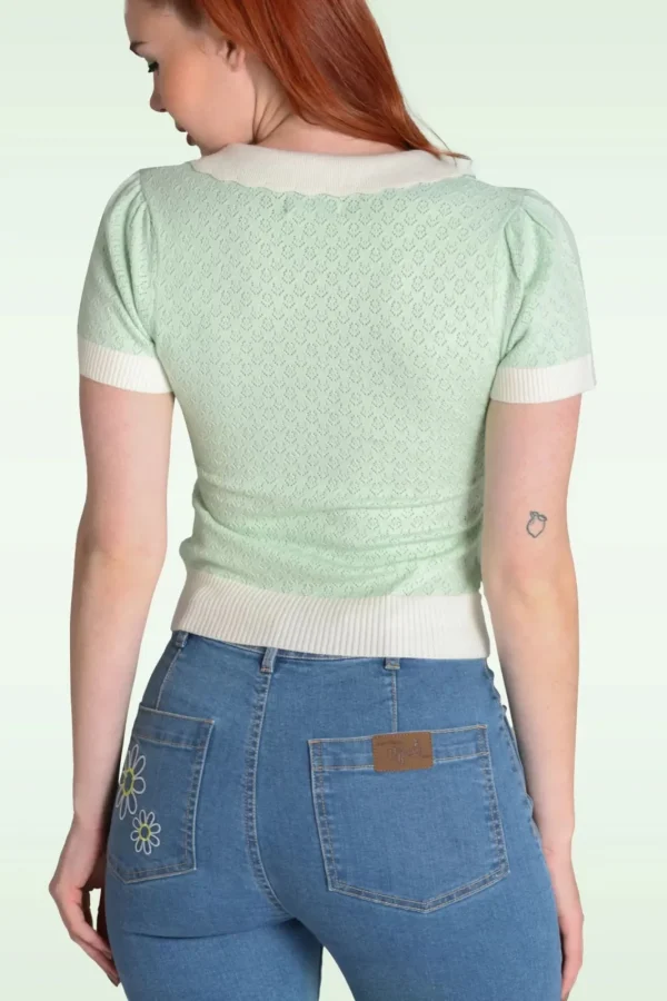 Cheap Bunny Joanie Top In Mint