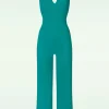 Shop Wild Pony Jolena Jumpsuit In Blauwgroen