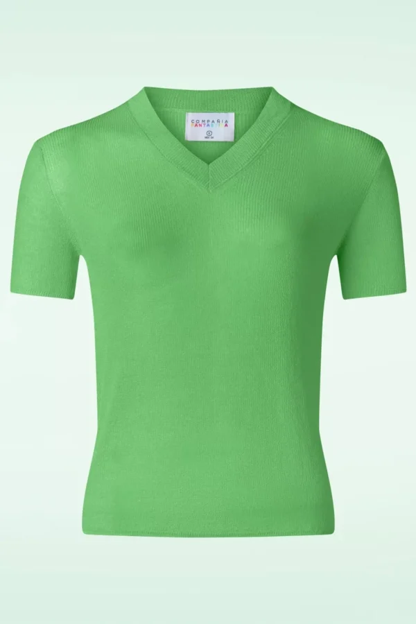 Online Compania Fantastica Jolie Trui In Groen