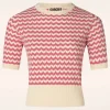 Best Sale Circus June Sweater In Gebroken Wit En Kers