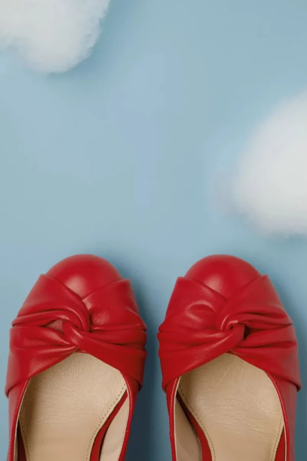Cheap Lola Ramona u2665 Topvintage June True Love Pumps In Rood