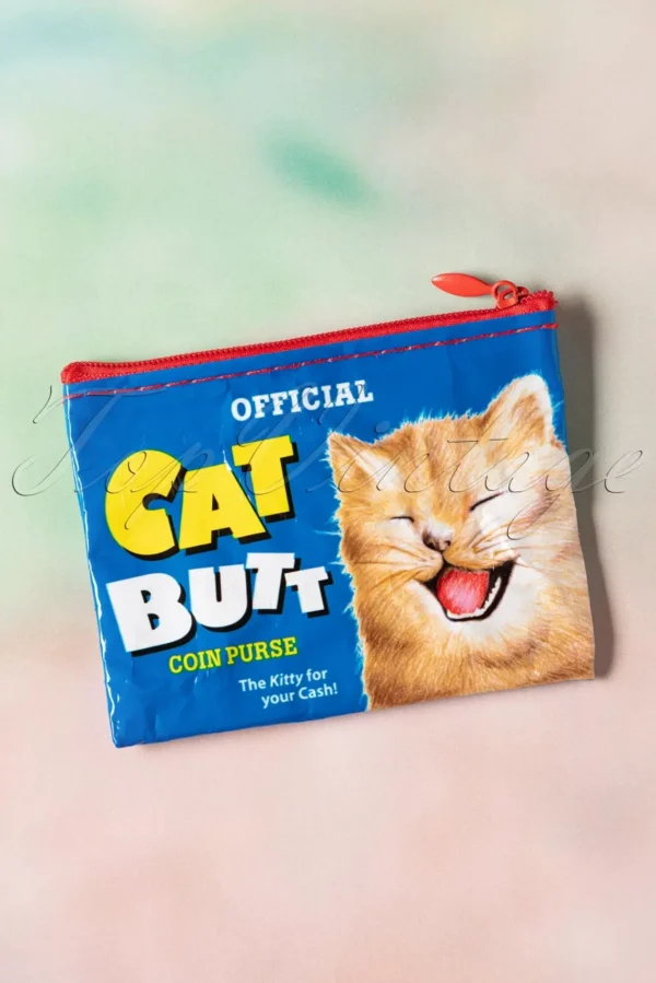 Cheap Blue Q Kat Butts Portemonnee