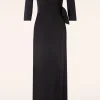 Online Vintage Chic for Topvintage Katy Maxi Jurk In Zwart