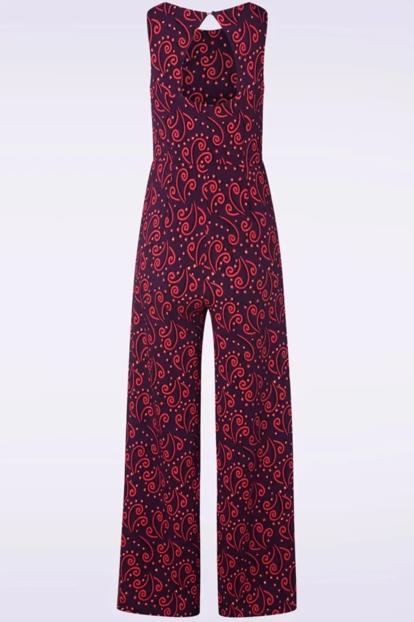 Hot Surkana Keira Jumpsuit In Maroon