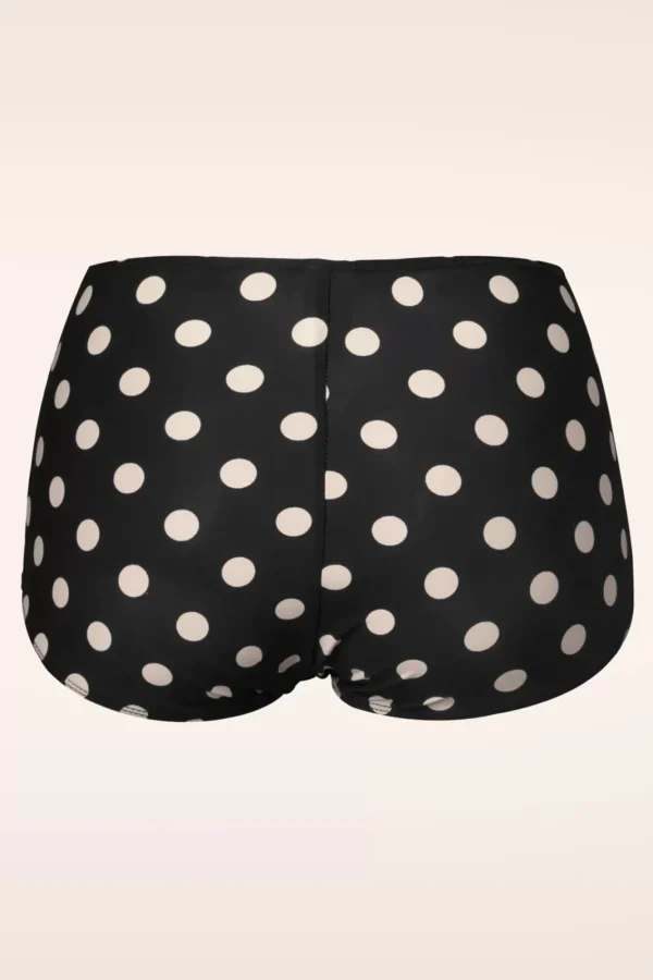 Cheap Esther Williams Klassieke Polka-Bikinibroek In Zwart En Wit