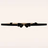 Shop Banned Retro Lana Bow Riem In Zwart