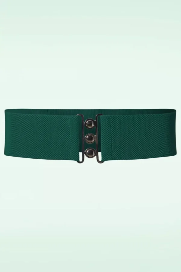 Cheap Banned Retro Lauren Vintage Stretchriem In Groen