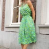 Hot King Louie Layla Cocktail Rok In Macaw Groen