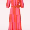 New K-Design Leanna Maxi Jurk In Fuchsia