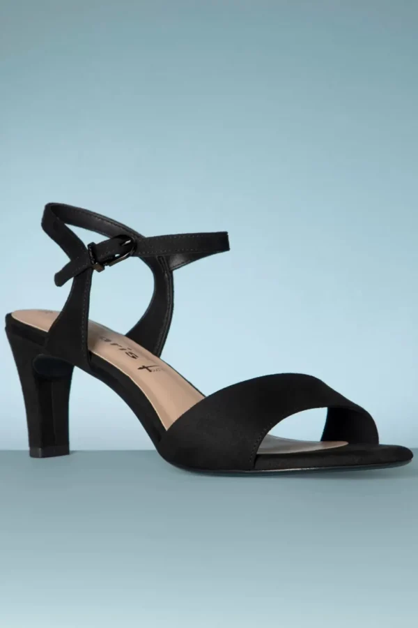 Best Tamaris Lesly Sandalen In Zwart