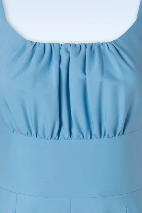 Hot Glamour Bunny Lois Swing Jurk In Babyblauw