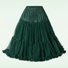 Store Banned Retro Lola Lifeforms Petticoat In Flessengroen