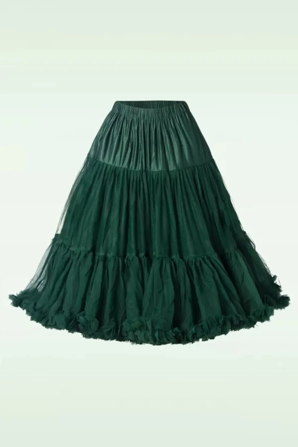 Store Banned Retro Lola Lifeforms Petticoat In Flessengroen