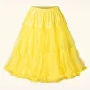 Best Sale Banned Retro Lola Lifeforms Petticoat In Geel