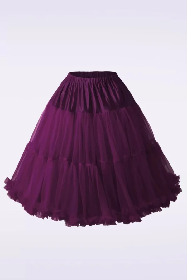 Sale Banned Retro Lola Lifeforms Petticoat In Aubergine