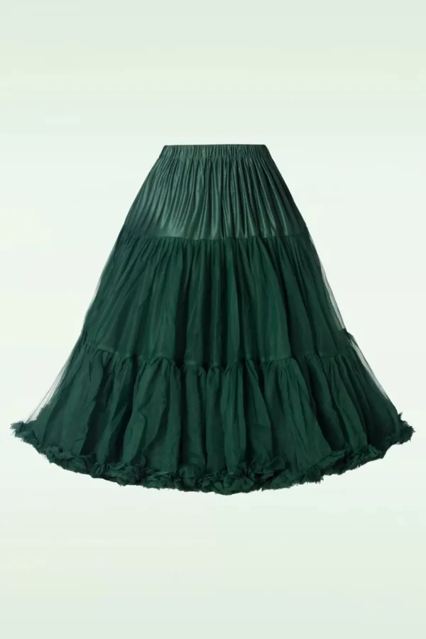 Store Banned Retro Lola Lifeforms Petticoat In Flessengroen