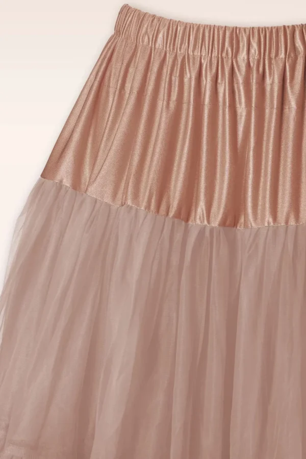 Discount Banned Retro Lola Lifeforms Petticoat In Perzik Beige