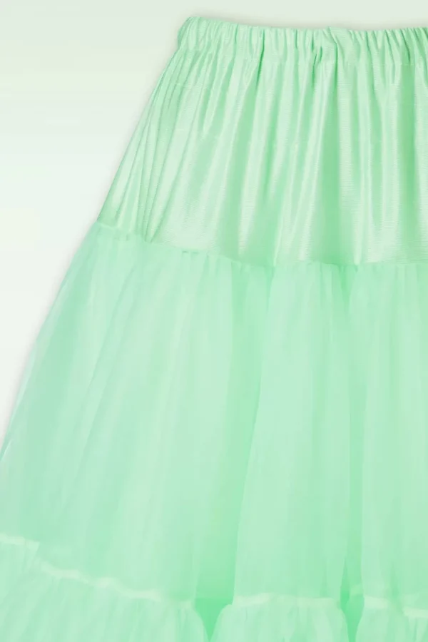 Best Sale Banned Retro Lola Lifeforms Petticoat In Mintgroen