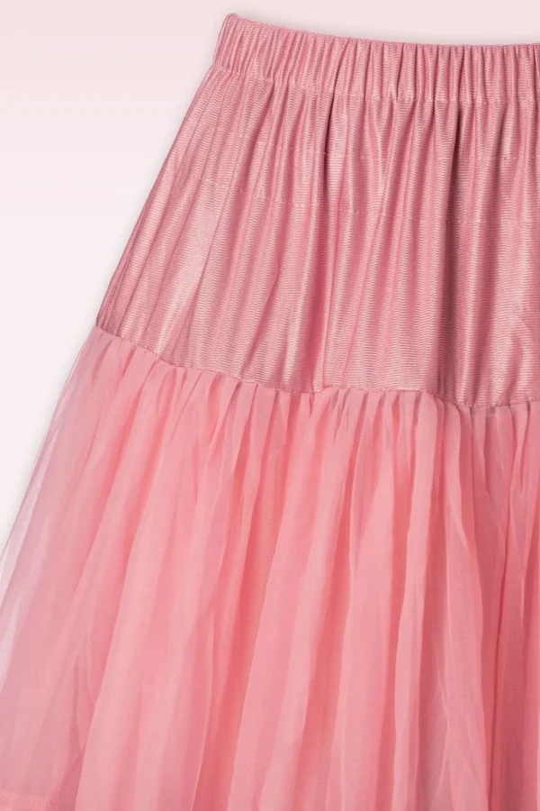 Cheap Banned Retro Lola Lifeforms Petticoat In Vintage Roze